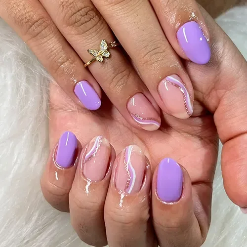 Esmaltação em gel e blindagem — trabalho de Geisla Souza