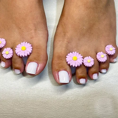 Pé em gel — trabalho de Geisla Souza
